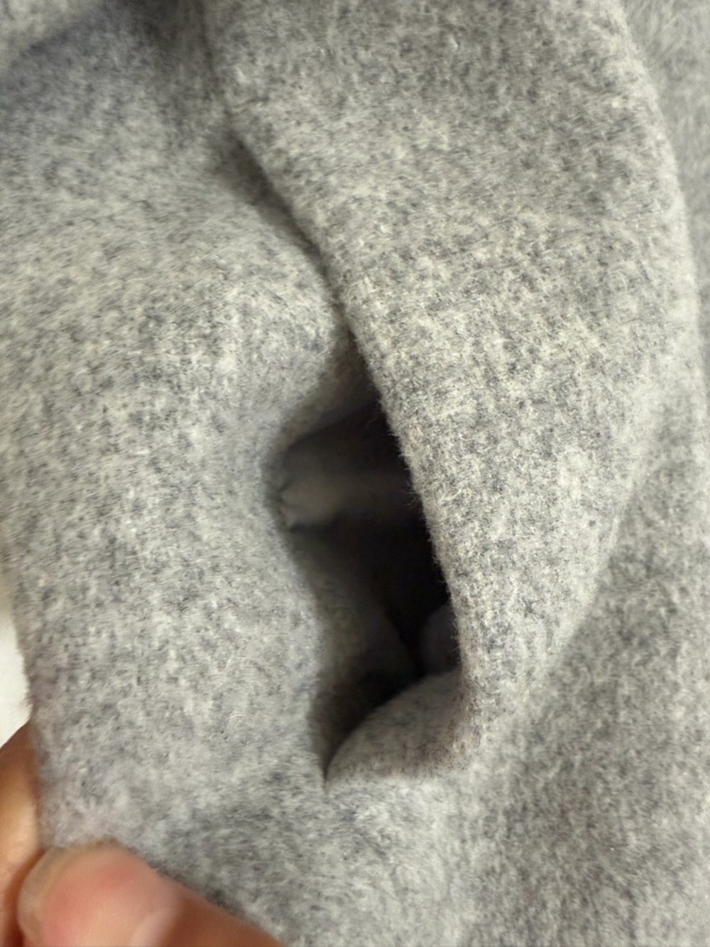 Reformation Porter Cropped Jacket- light gray - Picture 8 of 10